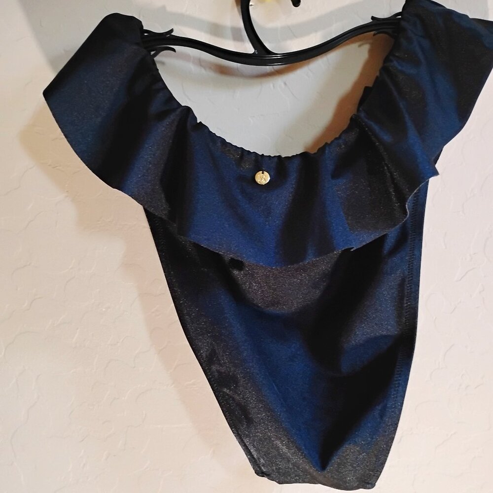 Victoria's Secret Women's Ruffle High Waist Cheeky Bikini Bottom size XL